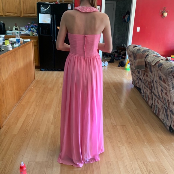 SALE NWT Bridesmaid Dress Pink - Picture 3 of 4